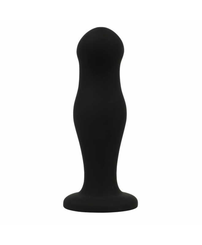 BLACK&SILVER - SEAN ANAL PLUG PREMIUM SILICONE BLACK 2