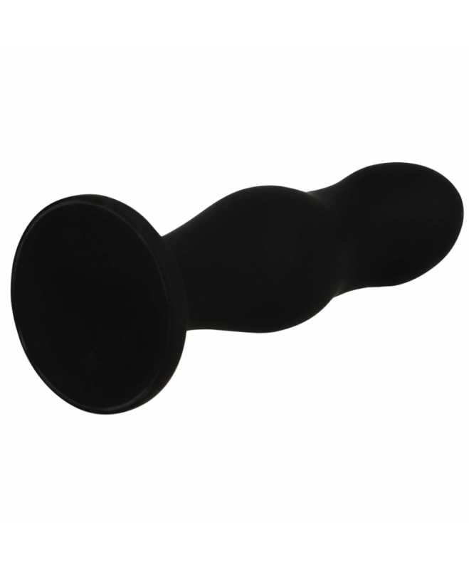 BLACK&SILVER - SEAN ANAL PLUG PREMIUM SILICONE BLACK 3