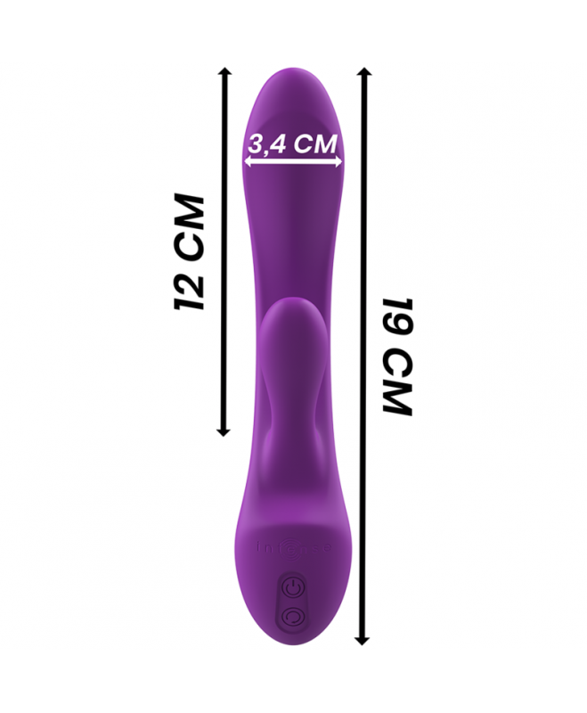 INTENSE - LUIGI VIBRATOR RABBIT SILICONE PURPLE 6