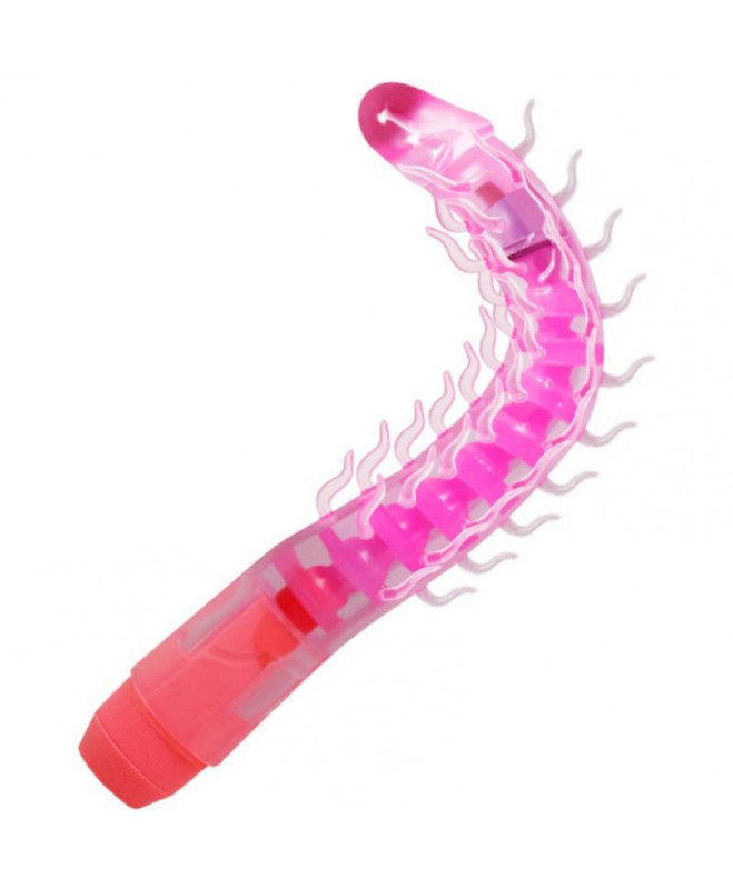 FLEXI VIBE SENSUAL STUburas, lenkiamas, vibruojantis DILDO 23,5 CM 8