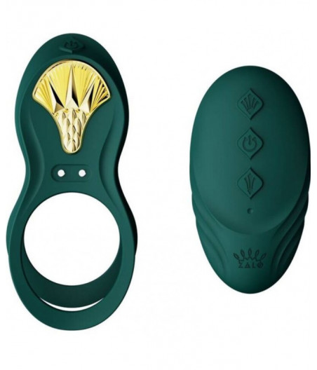 ZALO - BAYEK VIBRATING COUPLES RING GREEN