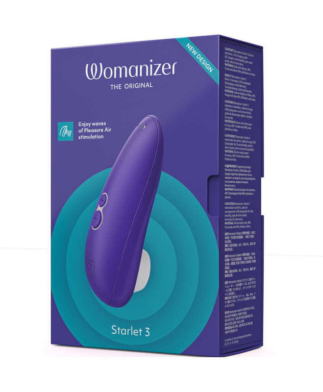 WOMANIZER - STARLET 3 CLITORAL STIMULATOR INDIGO 5