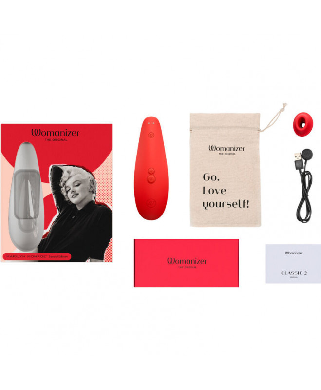 MOTERIS – MARILYN MONROE CLASSIC 2 CLITORAL STIMULATOR VIVID RED 4