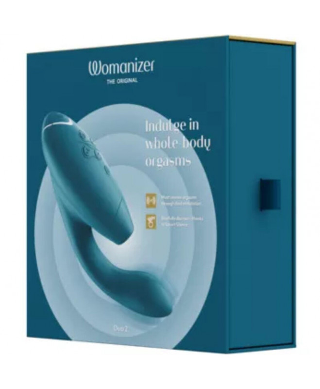 WOMANIZER - DUO 2 STIMULATOR BLUE PETROL 6