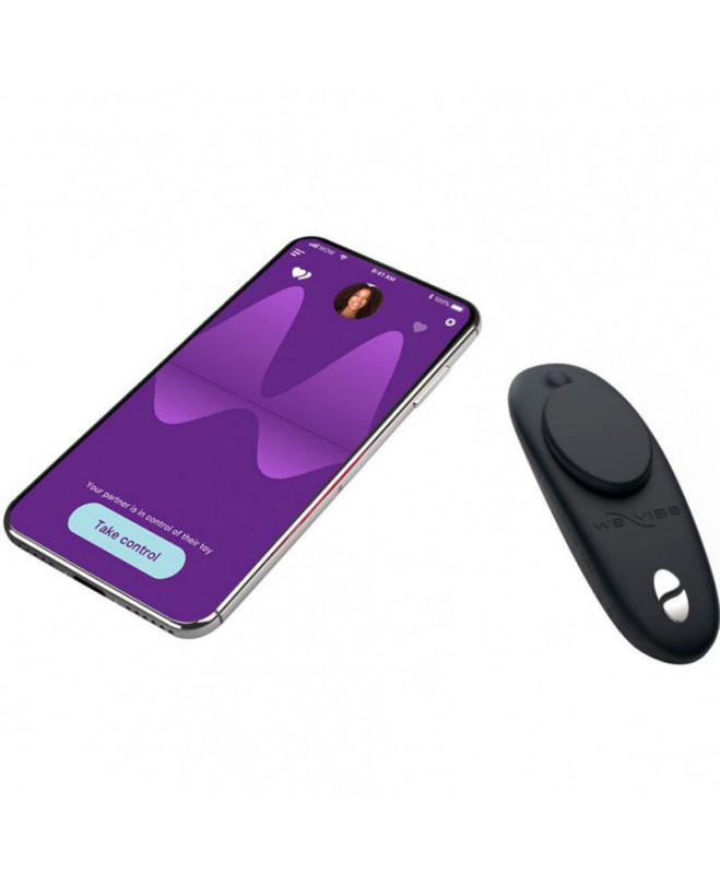 WE-VIBE - MOXIE + CLITORAL VIBRATOR SATIN BLACK 3