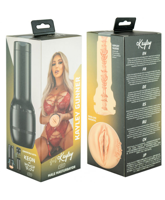 KIIROO – PAJAUSKITE KAYLEY GUNNER, PAGAL KIIROO STARS COLLECTION STROKERS 8