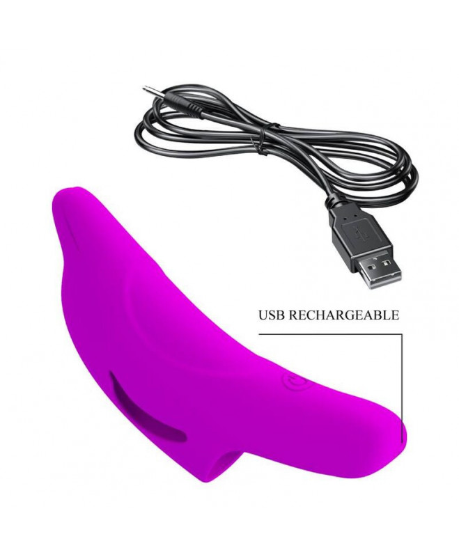 PRETTY LOVE – DELPHINI POWERFUL FINGERING STIMULATOR PURPLE 8