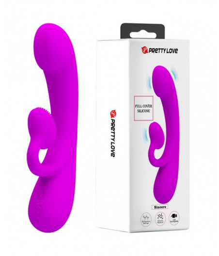 PRETTY LOVE - SINCERE SILICONE VIBRATOR AND STIMULATOR