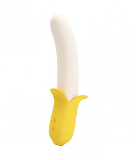 PRETTY LOVE - BANANA GEEK SUPER POWER 7 VIBRATION SETTINGS UP & DOWN SILICONE