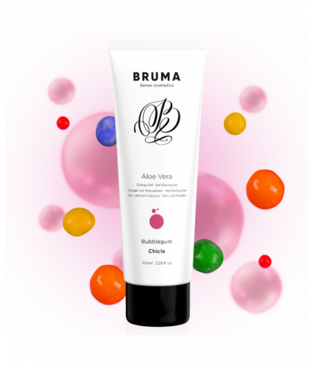 BRUMA - ALOE VERA SLIDING GEL BUBBLEGUM FLAVOR 100 ML