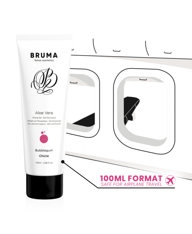 BRUMA - ALOE VERA SLIDING GEL BUBBLEGUM SKAPIO 100 ml 3