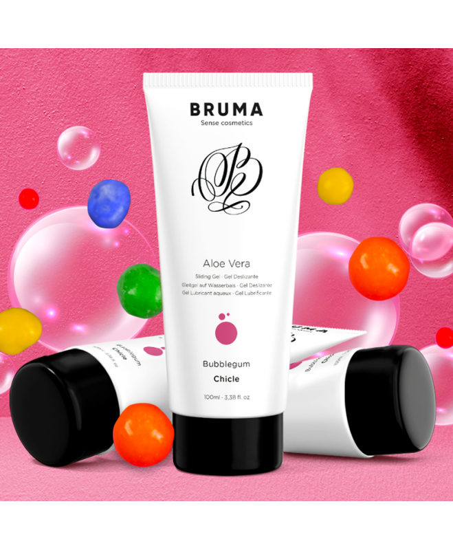 BRUMA - ALOE VERA SLIDING GEL BUBBLEGUM SKAPIO 100 ml 6