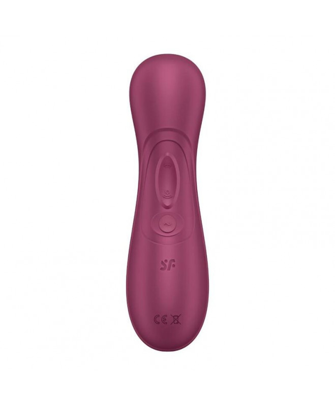 SATISFYER PRO 2 GENERACIÃÂN 3 – WINE RED BLUETOOTH IR APP 5