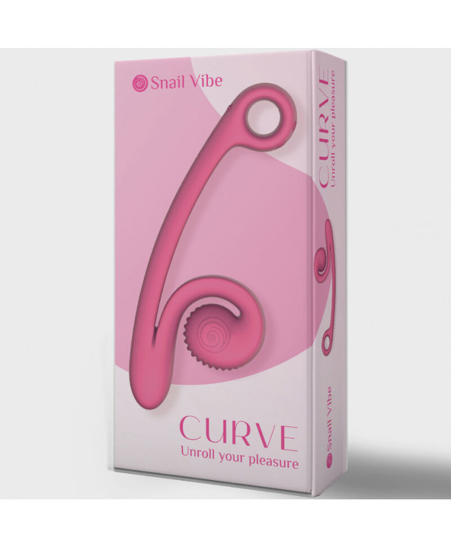 SNAIL VIBE CURVE VIBRATOR PINK 4