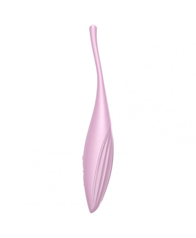 VIBRATORIUS SATISFYER TWIRLING JOY CLIT TIP - ROŽINĖ 2