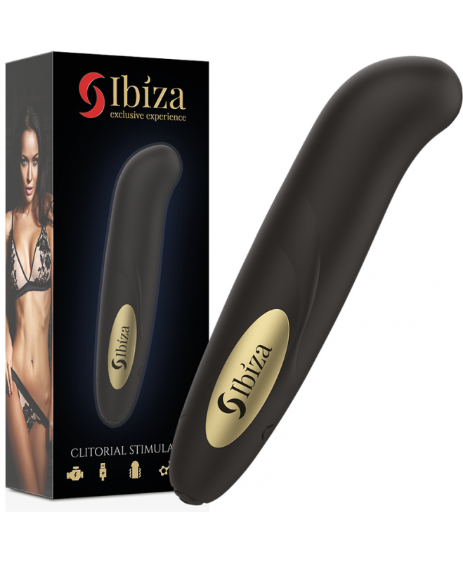 IBIZAÃÂ - CLIT STIMULATOR USB CHARGER 10 VIBRATION MODES GOLDEN 13 X 2,9 2