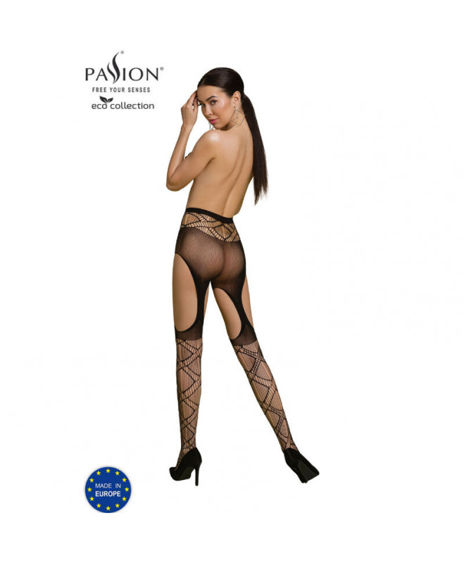 PASSION - EKO KOLEKCIJA BODYSTOCKING ECO S005 BLACK 2