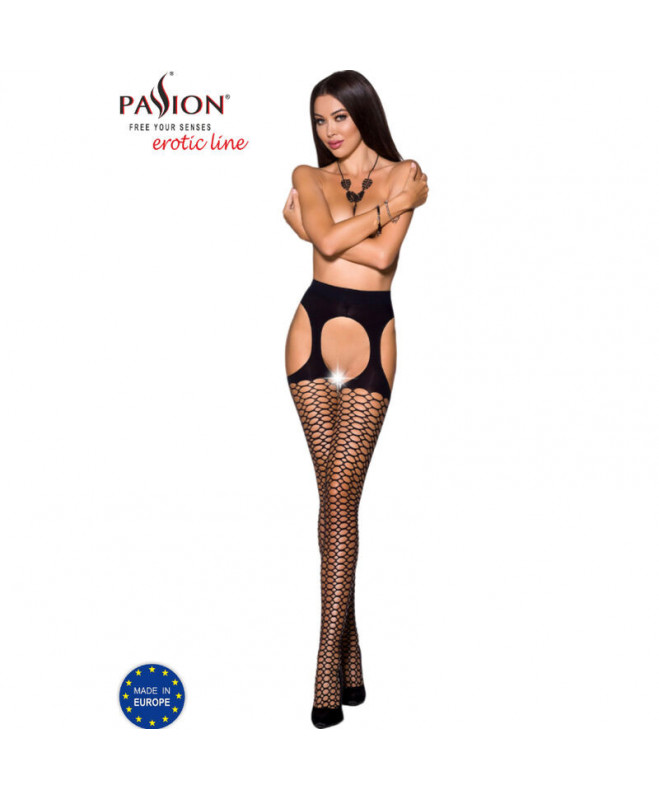 PASSION – TIOPEN 004 STOCKING BLACK 1/2 (40 DEN)