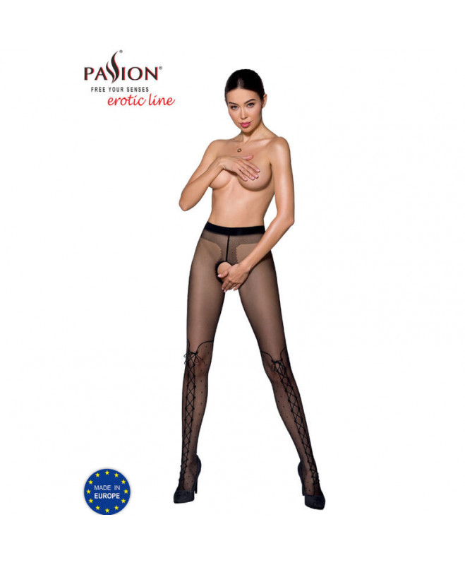 PASSION – TIOPEN 009 STOCKING BLACK 1/2 (20 DEN)