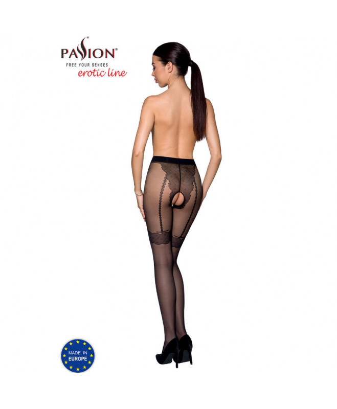 PASSION – TIOPEN 016 SOCKING BLACK 1/2 (20 DEN) 2