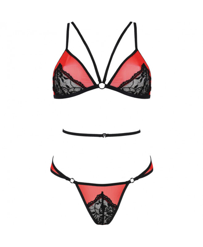 PASSION - PEONIA SET EROTIC LINE RED S/M 3