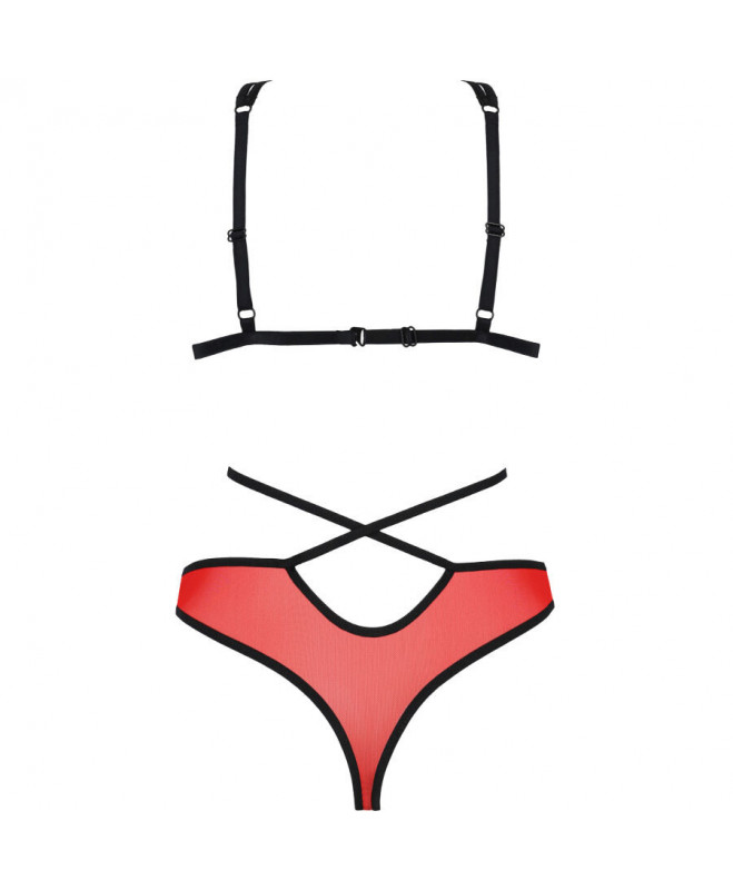 PASSION - PEONIA SET EROTIC LINE RED S/M 4