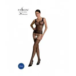 PASSION - EKO KOLEKCIJA BODYSSTOCKING ECO BS001 BLACK