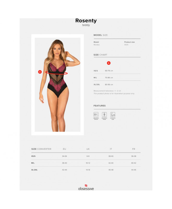 OBSESSIVE – ROSENTY TEDDY XS/S 7