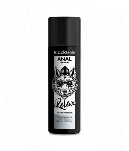 BLACK HOLE - ANAL REPAIR WATER BASED RELAX WITH HYALURON 30 ML