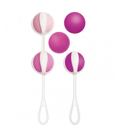 GVIBE - SET 5 GEISHA BALLS 3 SUGAR PINK