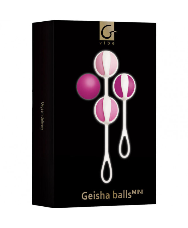 GVIBE - RINKINYS 4 GEISHA BALLS MINI RASPBERRY 4