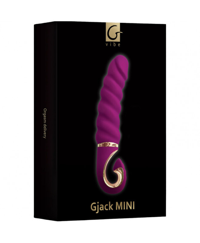 GVIBE - GJACK MINI SILICONE VIBRATOR SWEET RASPBERRY 3