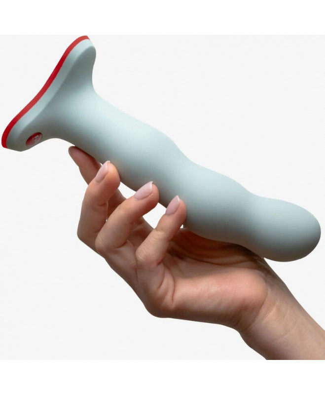 FUN FACTORY - BOUNCER DILDO PAKRAUJAMAS SAGE GREEN 2