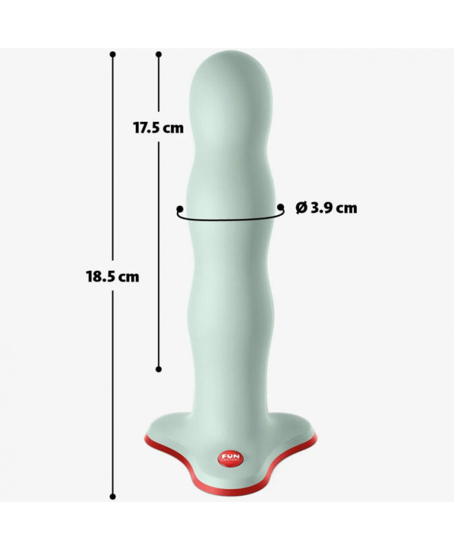 FUN FACTORY - BOUNCER DILDO PAKRAUJAMAS SAGE GREEN 4