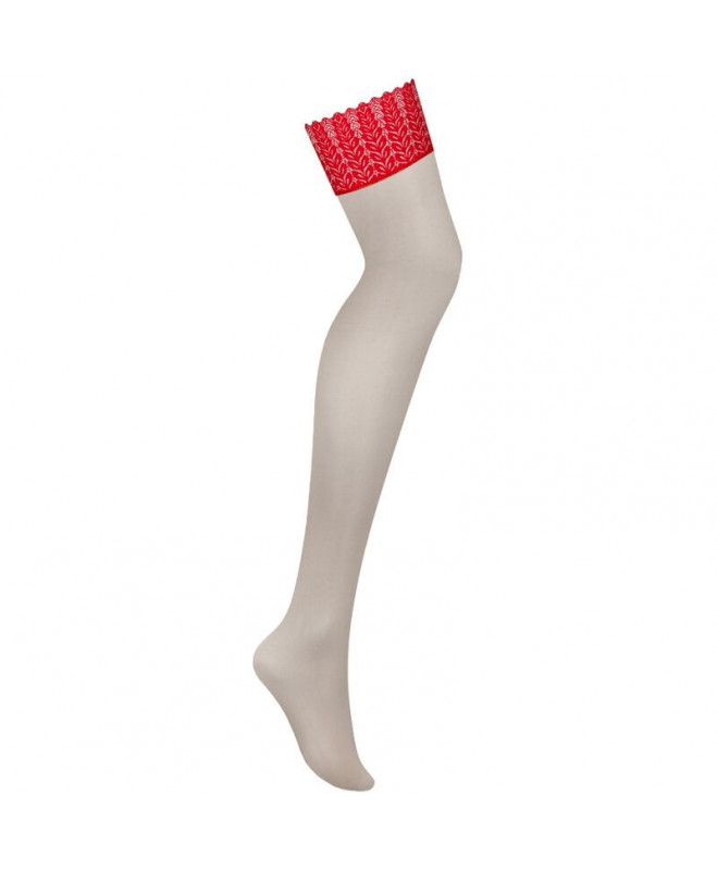 OBSESSIVE - INGRIDIA SOCKINGS RED XS/S 5