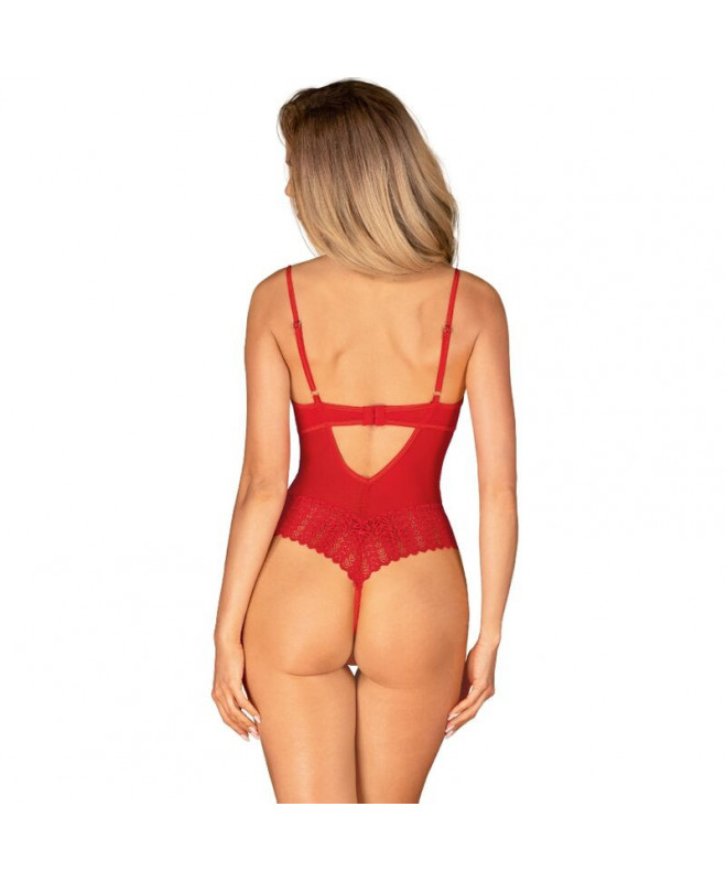 OBSESSIVE - INGRIDIA CROTCHLESS RED XS/S 2