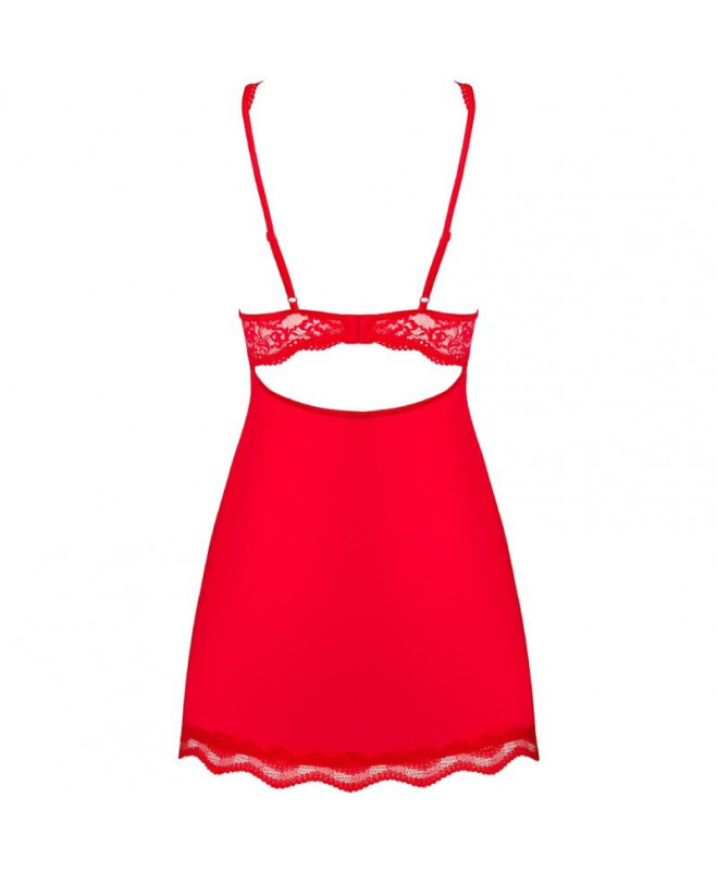 OBSESSIVE – LUVAE BABYDOLL & THONG RED S/M 6