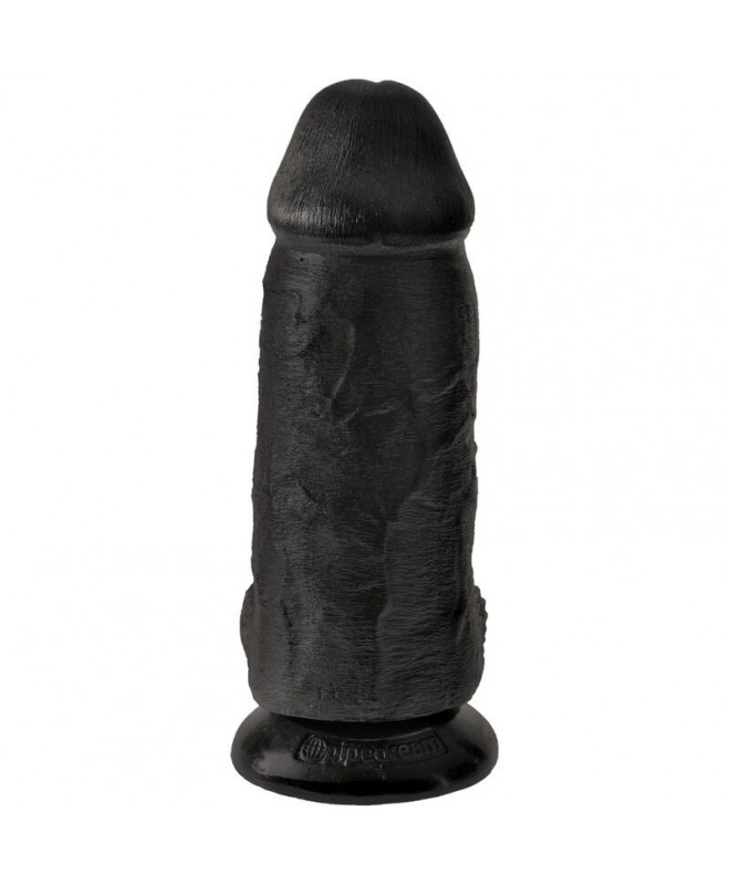 KING COCK - CHUBBY REALISTIC PENIS 23 CM BLACK 2