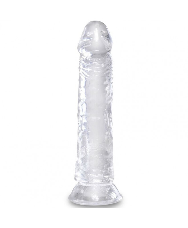 KING COCK - CLEAR REALISTIC VARPA 19,7 CM SKAIDRUS