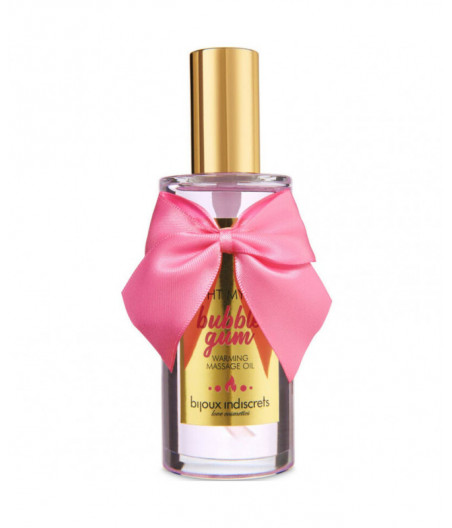 BIJOUX INDISCRETS - LIGHT MY FIRE MASSAGE OIL HEAT EFFECT GUM FLAVOR