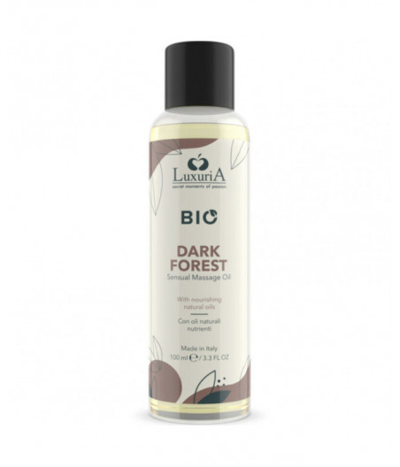 INTIMATELINE LUXURIA - BIO DARK FOREST MASSAGE OIL 100 ML