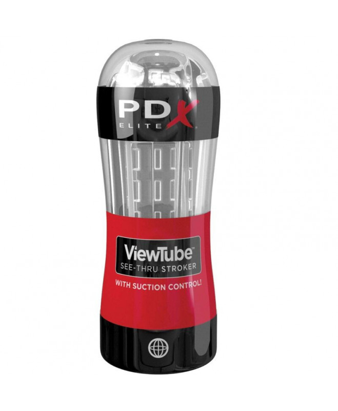 PDX ELITE – STROKER VIEWTUBE VALDYMAS SIurbimo permatomas