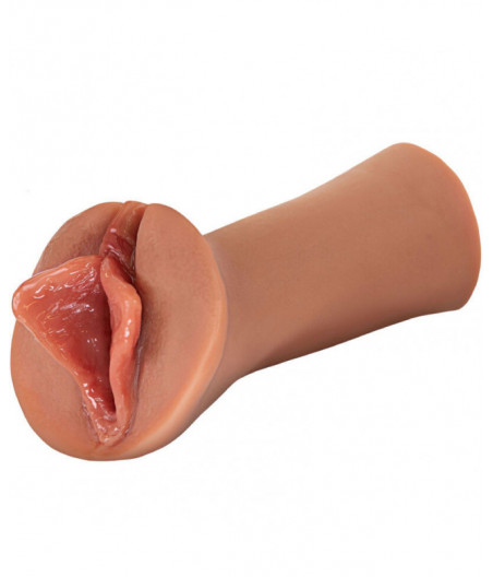 FETISH FANTASY EXTREME - LUSCIOUS LIPS STROKER SILICONE CARAMEL