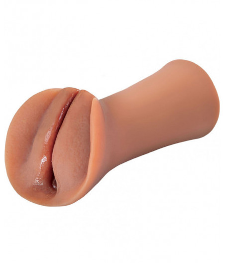 FETISH FANTASY EXTREME - SLIPPERY SLIT STROKER SILICONE CARAMEL