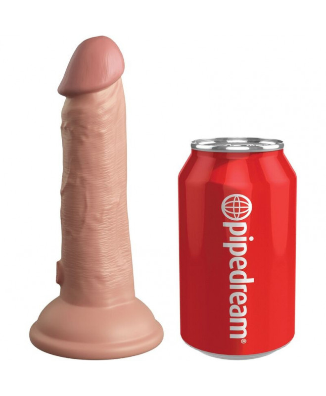 KING COCK ELITE - REALISTAS SILIKONIS DILDO 15,2 CM