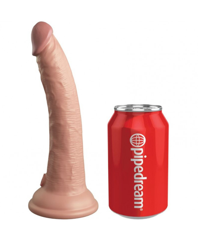 KING COCK ELITE - REALISTAS SILIKONIS DILDO 17,8 CM