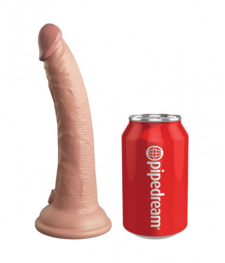 KING COCK ELITE - REALISTIC SILICONE DILDO 17.8 CM