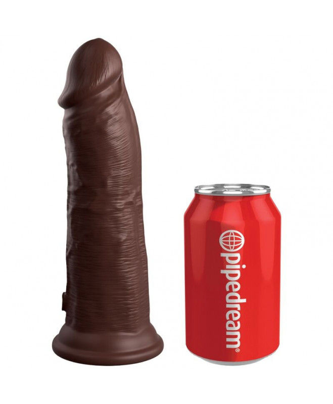 KING COCK ELITE - REALISTIKUS SILIKONINIS DILDO 20,3 CM RUDAS