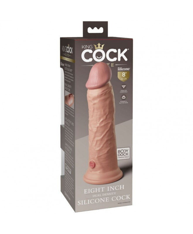 KING COCK ELITE - REALISTAS SILIKONIS DILDO 20,3 CM 6