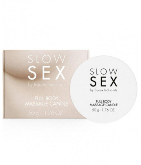 BIJOUX SLOW SEX - BODY MASSAGE CANDLE 50 G